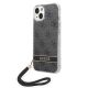 Etui Guess 4G Print Strap na iPhone 14 Plus - czarne