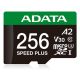 ADATA Speed Plus MicroSDXC 256 GB Class 3 UHS-I/U3 A2 V30