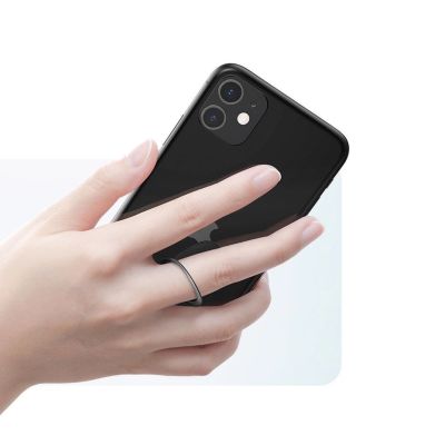 15. Baseus ultracienki samoprzylepny uchwyt ring podstawka do telefonu różowy (SUYB-0R)