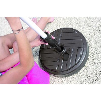 8. PODSTAWA DO PARASOLA UMBRELLA BASE OKRĄGŁA ZIELONY LEŚNY