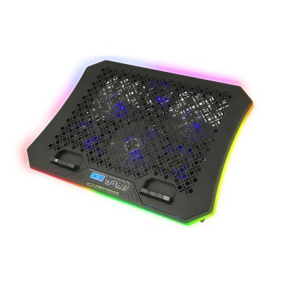 7. ESPERANZA PODSTAWKA CHŁODZĄCA GAMING Z PODSTAWKĄ NA TELEFON RGB GALERNE EGC109