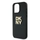 5. Etui DKNY Wrist Strap Stock Logo na iPhone 15 Pro Max - czarne