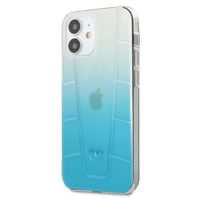 2. Etui Mercedes Transparent Line na iPhone 12 mini - niebieskie