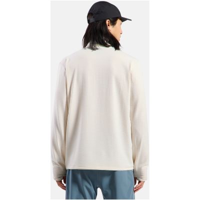 7. Bluza z półgolfem męska Odlo Mid layer 1/2 zip ESSENTIAL THERMAL beżowa