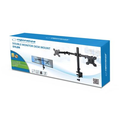 6. ESPERANZA UCHWYT DO 2 MONITORÓW SYLEN ERW018