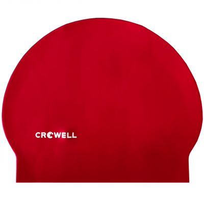 7. Czepek pływacki Crowell Ucho Bora srebrny kol.4