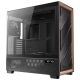 2. Antec FLUX PRO Full Tower Czarny, Drewno