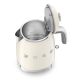 36. Czajnik SMEG KLF05CREU mini 0,8L creme