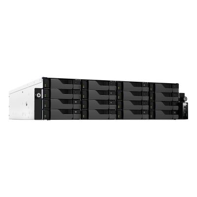 2. Asustor LOCKERSTOR 16R Pro Gen2 NAS Desktop AMD Ryzen™ 7 7745 16 GB DDR5 0 TB Czarny, Stal