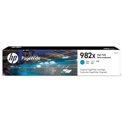 4. HP Oryginalny błękitny wkład atramentowy 982X PageWide o dużej pojemności