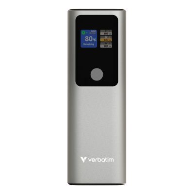 4. Verbatim 32269 bank mocy Litowo-jonowa (Li-Ion) 27000 mAh Szary