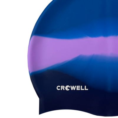 4. Czepek pływacki silikonowy Crowell Multi Flame kol.21