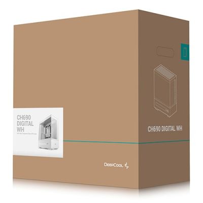 2. Obudowa DeepCool CH690 Digital WH (R-CH690-WHNNA0D-G-1)