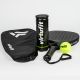14. VIRTUFIT TORBA NA RAKIETĘ PADEL - CZARNO-BIAŁA