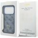 8. Etui Guess 4G nauble Card Triange na iPhone 18 Pro / 17 Pro - niebieskie
