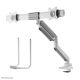 12. Neomounts DS75-450WH2 uchwyt / stojak do monitorów 81,3 cm (32") Biurko Biały