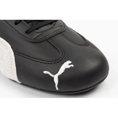 5. Puma buty męskie sportowe Speedcat czarne skórzane modne sneakersy