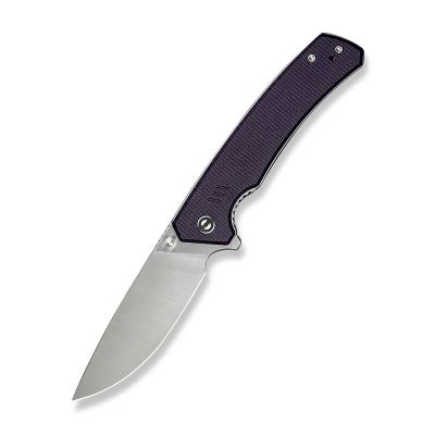Nóż CIVIVI Merit 14C28N fioletowy Micarta