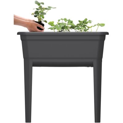 58. SZKLARNIA STOJĄCA ROZSADNIK RESPANA SET ECOLINE 59,6x36,8x75,3CM ANTRACYT