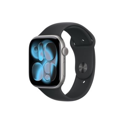 Apple Watch Series 11 OLED 46 mm Cyfrowy 416 x 496 px Ekran dotykowy 5G Szary Wi-Fi GPS