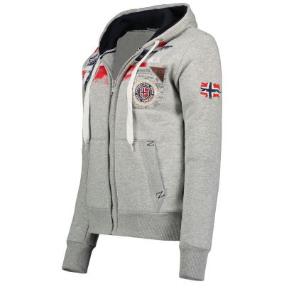 3. Bluza Geographical Norway Fespote Lady 100 Distri W WU8015F/GN B-Grey7