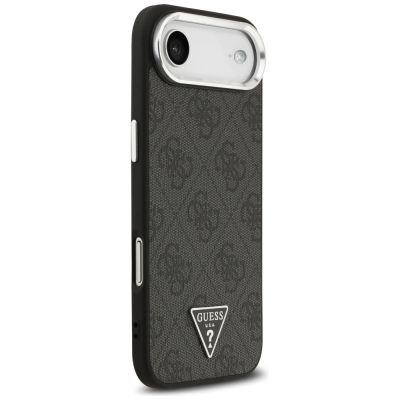 4. Etui Guess 4G Triangle Logo MagSafe na iPhone 17 Air - czarne