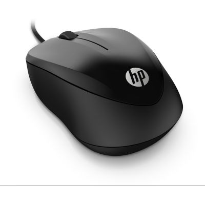 5. Mysz HP 1000 Wired Optical Mouse with 3 Buttons and 1000 DPI przewodowa czarna 4QM14AA