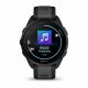 20. Zegarek Garmin Forerunner 165 Music, Black/Slate Grey