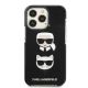 3. Etui Karl Lagerfeld Karl&Choupette Head na iPhone 13 Pro Max - czarne
