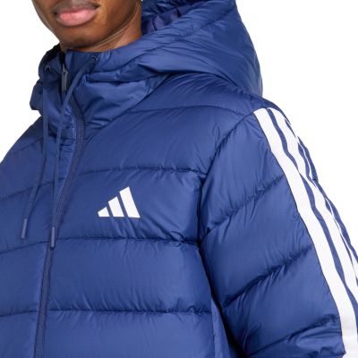 5. Kurtka męska adidas Essentials CLIMAWARM 3-Stripes niebieska JX7771