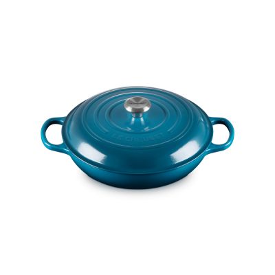 2. Żeliwny garnek Le Creuset 21180306422430, 30 cm zielony