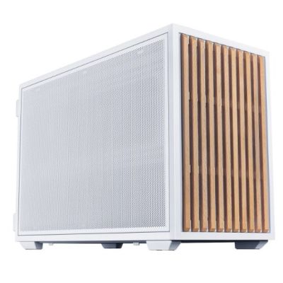 9. Lian Li B4-mATX Wood Mini Tower Biały, Drewno