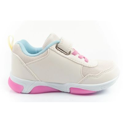 4. Leomil buty sportowe dziecięce sneakersy Myszka minnie na rzep LED