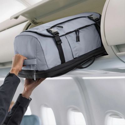 11. Plecak Tech-Protect Defender S70 RYANAIR & WIZZAIR 24L na laptop - szary