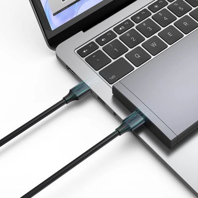 4. Kabel Ugreen US128 10369 USB-A 3.0 / USB-A 3.0 5Gb/s 0.5m - czarny
