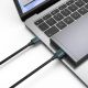 4. Kabel Ugreen US128 10369 USB-A 3.0 / USB-A 3.0 5Gb/s 0.5m - czarny