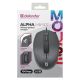 5. DEFENDER MYSZ ALPHA MB-507 SILENT CZARNA 1000dpi 3P