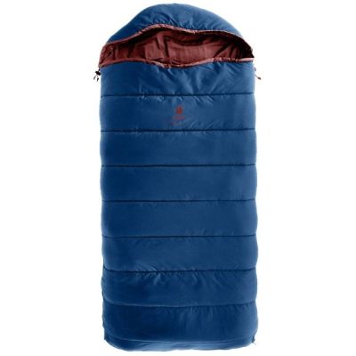 7. Śpiwór dziecięcy Deuter Starlight SQ (130-170 cm) - nightblue/redwood