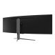 6. LC-Power LC-M49-DQHD-120-C-Q monitor komputerowy 124,5 cm (49") 5120 x 1440 px UltraWide Quad HD QLED Czarny