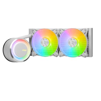 6. Chłodzenie wodne MSI MAG CORELIQUID E240 WHITE