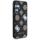 4. Etui Guess 4G Printed Colored Peony Pattern MagSafe do Samsung Galaxy S25 czarny