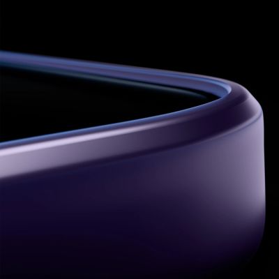 9. Etui 3mk Smoke MagCase na iPhone 16 - fioletowe-półprzezroczyste