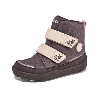 9. Buty zimowe barefoot z wełną z recyklingu Affenzahn Comfy Rhino (01250-80028)
