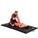 6. Materac gimnastyczny składany czarny 2400x1200x50mm HMS MGS01