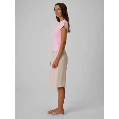 3. Spodenki casual z modalem damskie 4F 4FRSS26TSHOF0936-12S