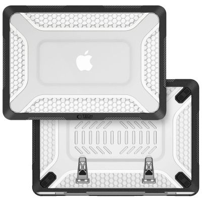 3. Etui Tech-Protect Kevlar Pro na MacBook Neo 13" 2026 - czarno-przezroczyste