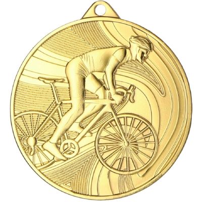 5. Medal złoty- kolarstwo - medal stalowy