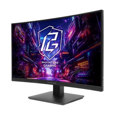 3. Asrock PG27QRT1B monitor komputerowy 68,6 cm (27") 2560 x 1440 px QHD Czarny