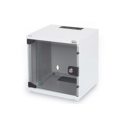 2. Szafa Rack DIGITUS DN-10-05U-1 254 mm (10") - 312x300 mm (szer. x głęb.) Biała