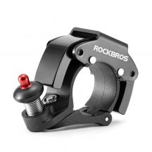 Dzwonek rowerowy Rockbros 34210006001 kształt C - czarny 